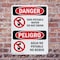 Signmission Safety Culture Sign, 7 in Width, Plastic, Rectangle, Bilingual OS-2PACK-DS-P-710-VS-1501 - alternate 5